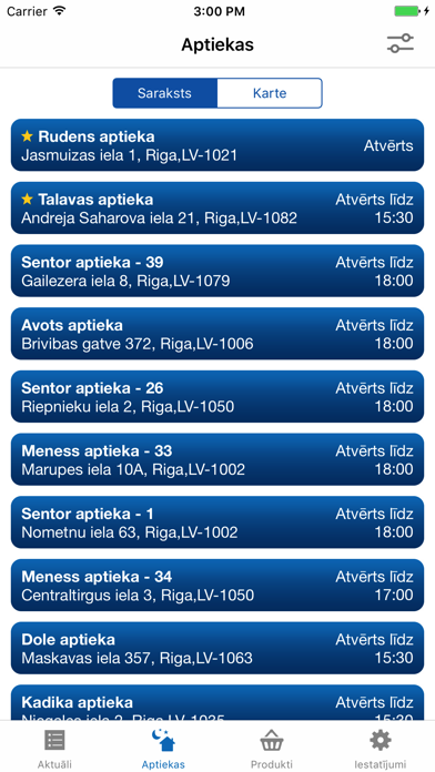 Meness aptieka screenshot 2