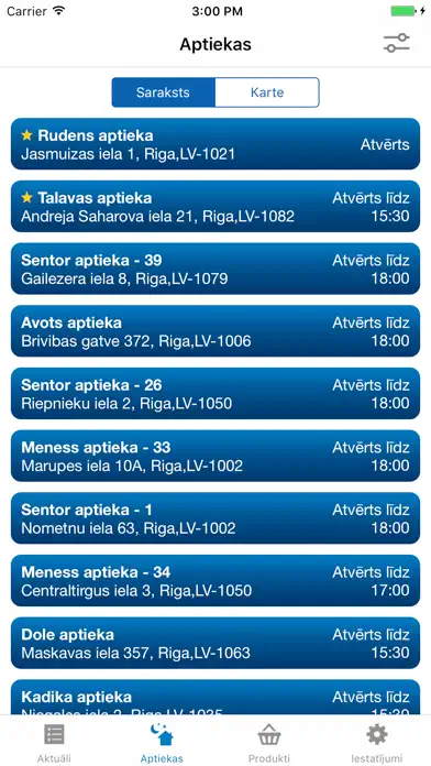 Meness aptieka App Store screenshot 2