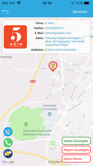 App screenshot