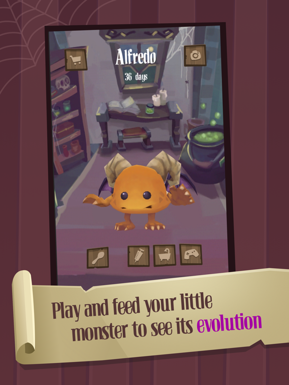 Kritties, My Monster Garden iPad screenshot