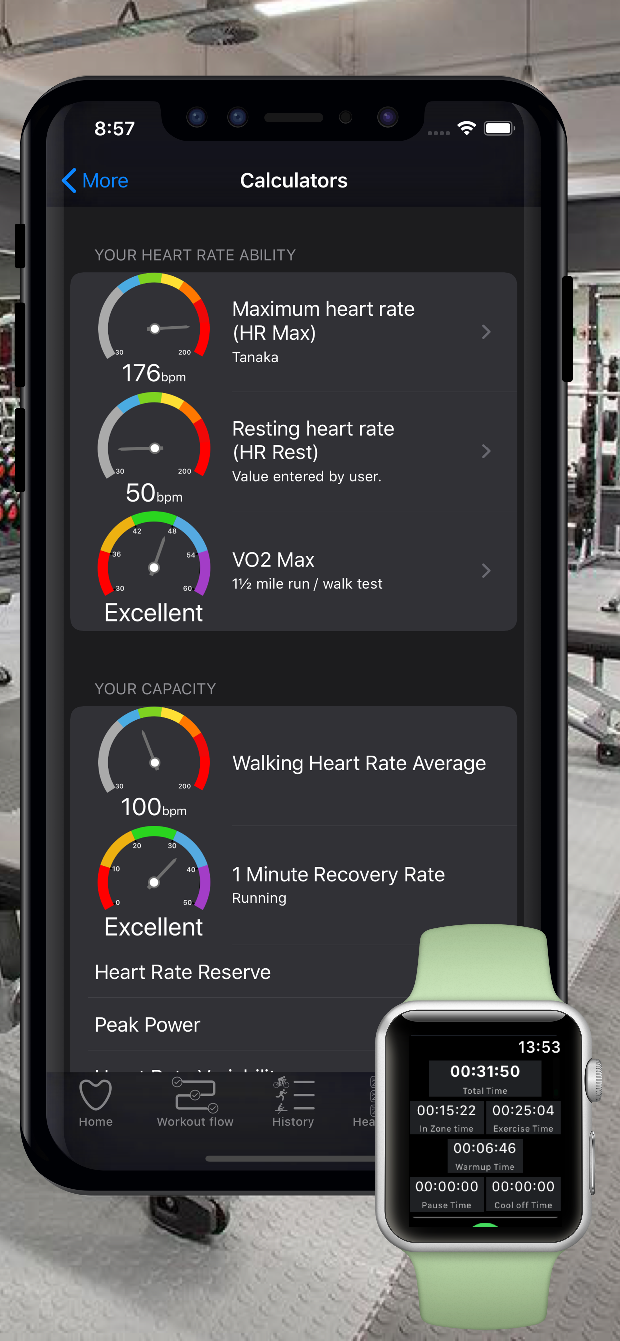 Cardio Zones.