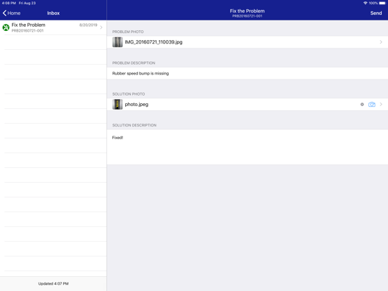 Screenshot #5 pour TeamDesk Mobile Client