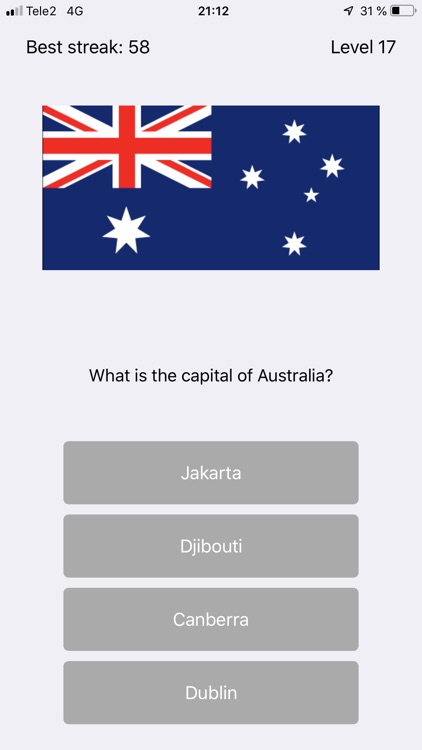 Capital City Quiz World Flags screenshot-8
