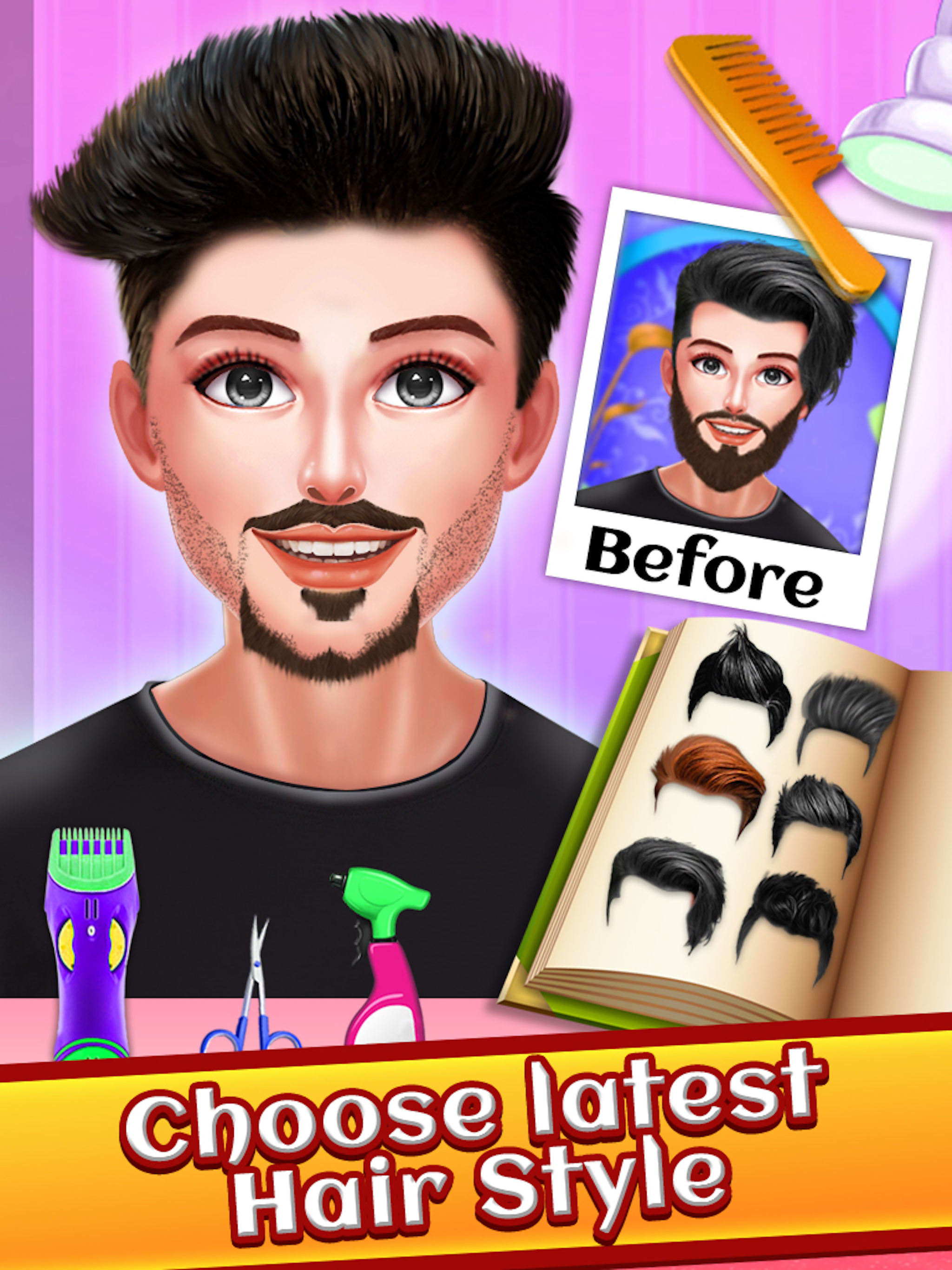 Celebrity Beard Salon screenshot 6