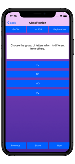 Verbal Intelligence MCQs(圖3)-速報App