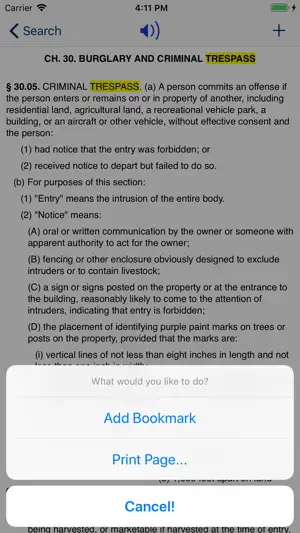 TX Penal Code 2026 - Texas Law screenshot 4