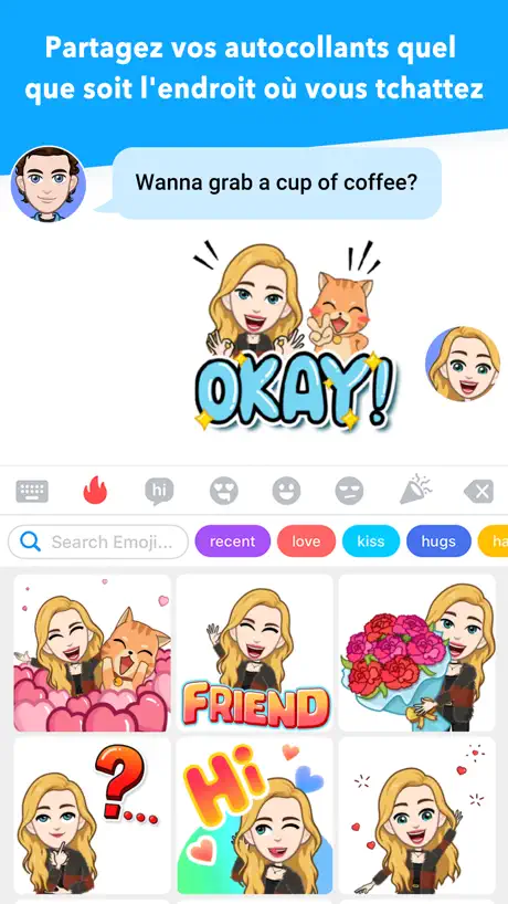 Autocollants Emoji : Zmoji Me