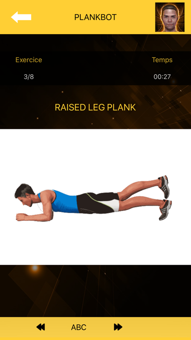 Screenshot #3 pour Exercices de Gainage - Plank