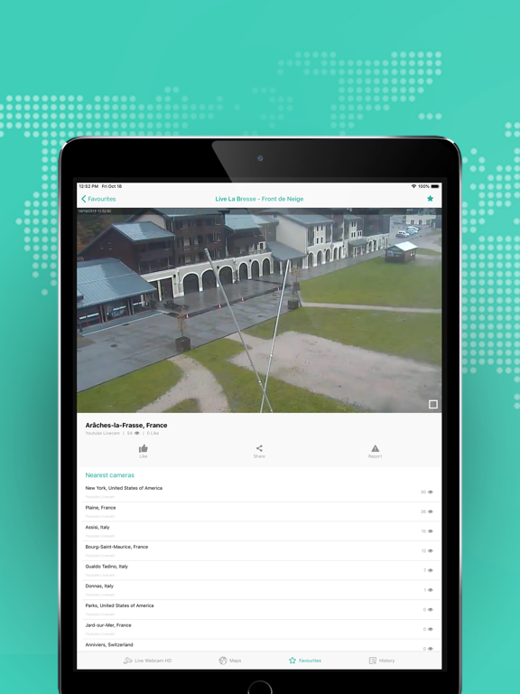 Live Webcam HD iPad screenshot
