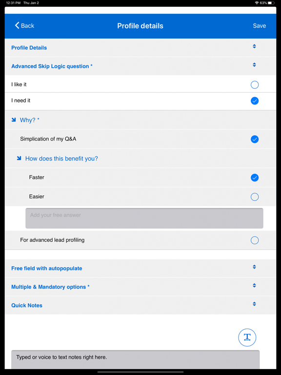 Screenshot #5 pour SaleStratus spark