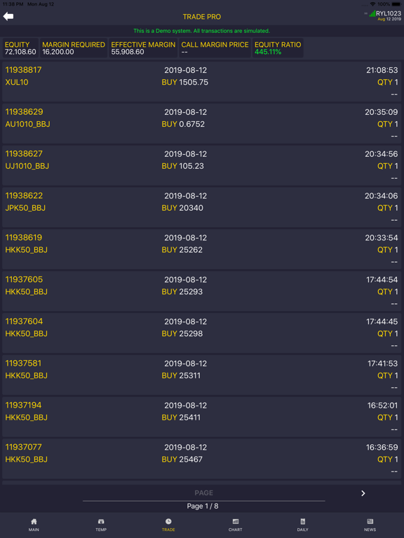 Screenshot #6 pour TradePro SolidGoldBerjangka