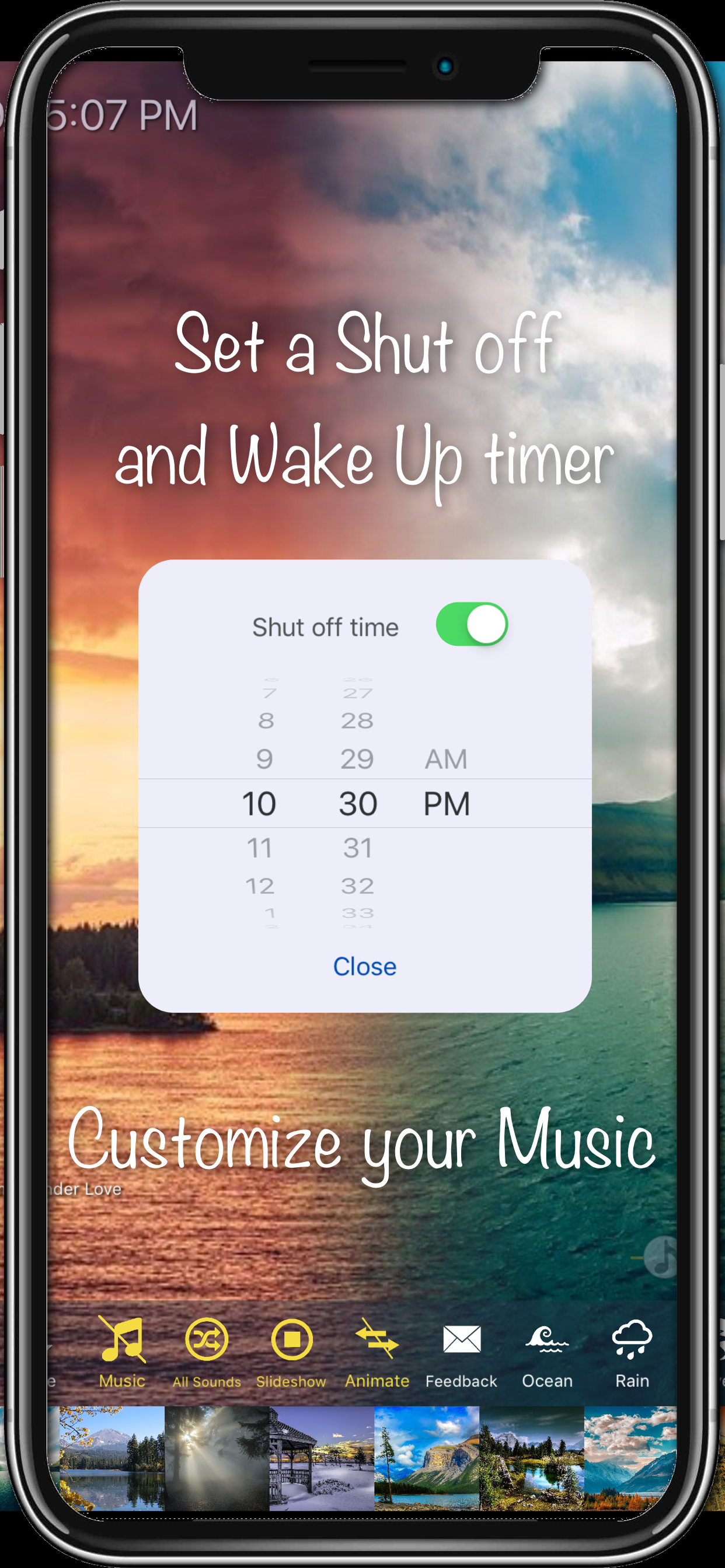 Relax Utopia: Sleep Timer screenshot 3