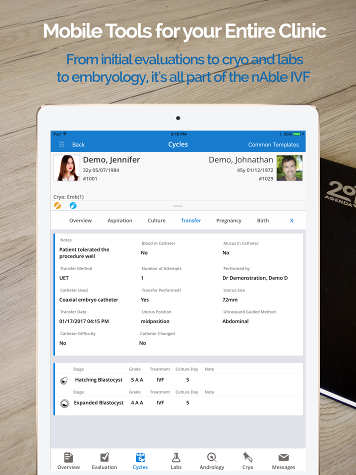 #4. nAble IVF EMR (iOS) Podle: Nth Technologies