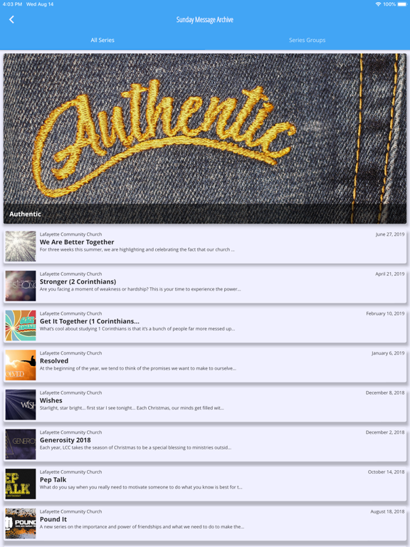 App screenshot