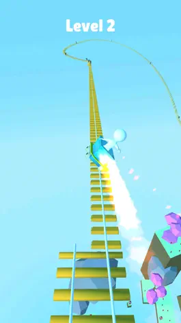 Game screenshot Rail Run 3D apk