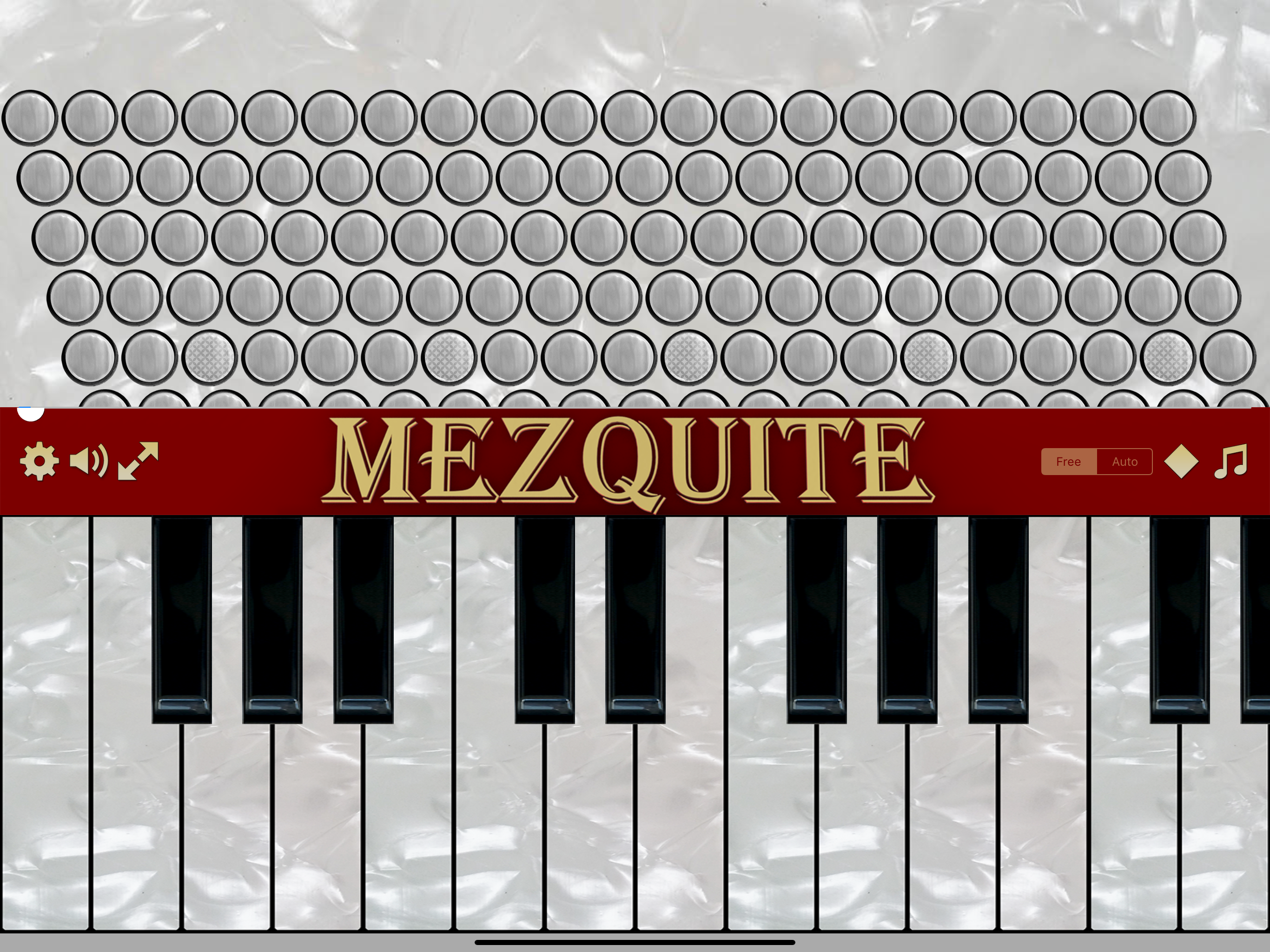Mezquite Piano Accordion