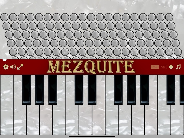 Mezquite Acordeón Teclas Piano en App Store
