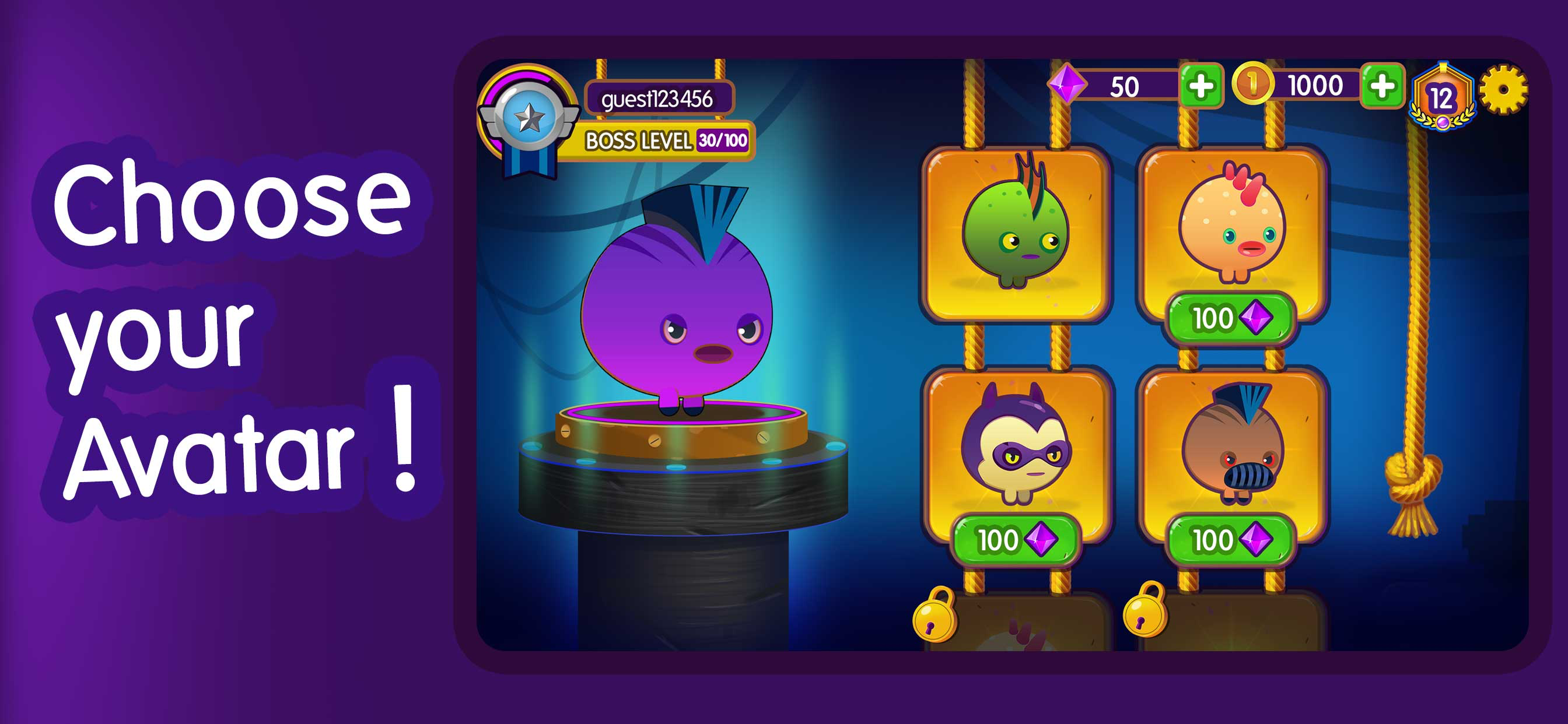 Rope Clash: Swing Racing