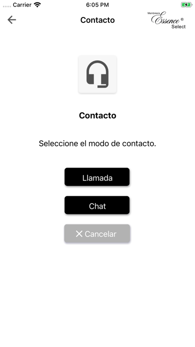App screenshot