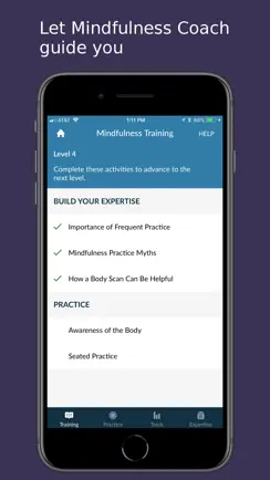 Mindfulness Coach iPhone image 2