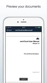 owncloud – with legacy support iphone screenshot 2
