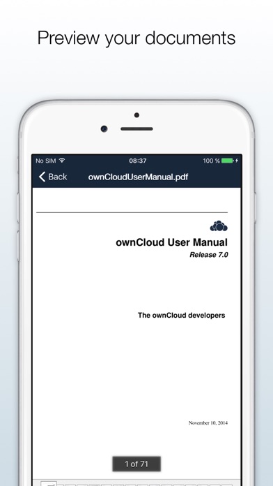 ownCloud – with legac... screenshot1