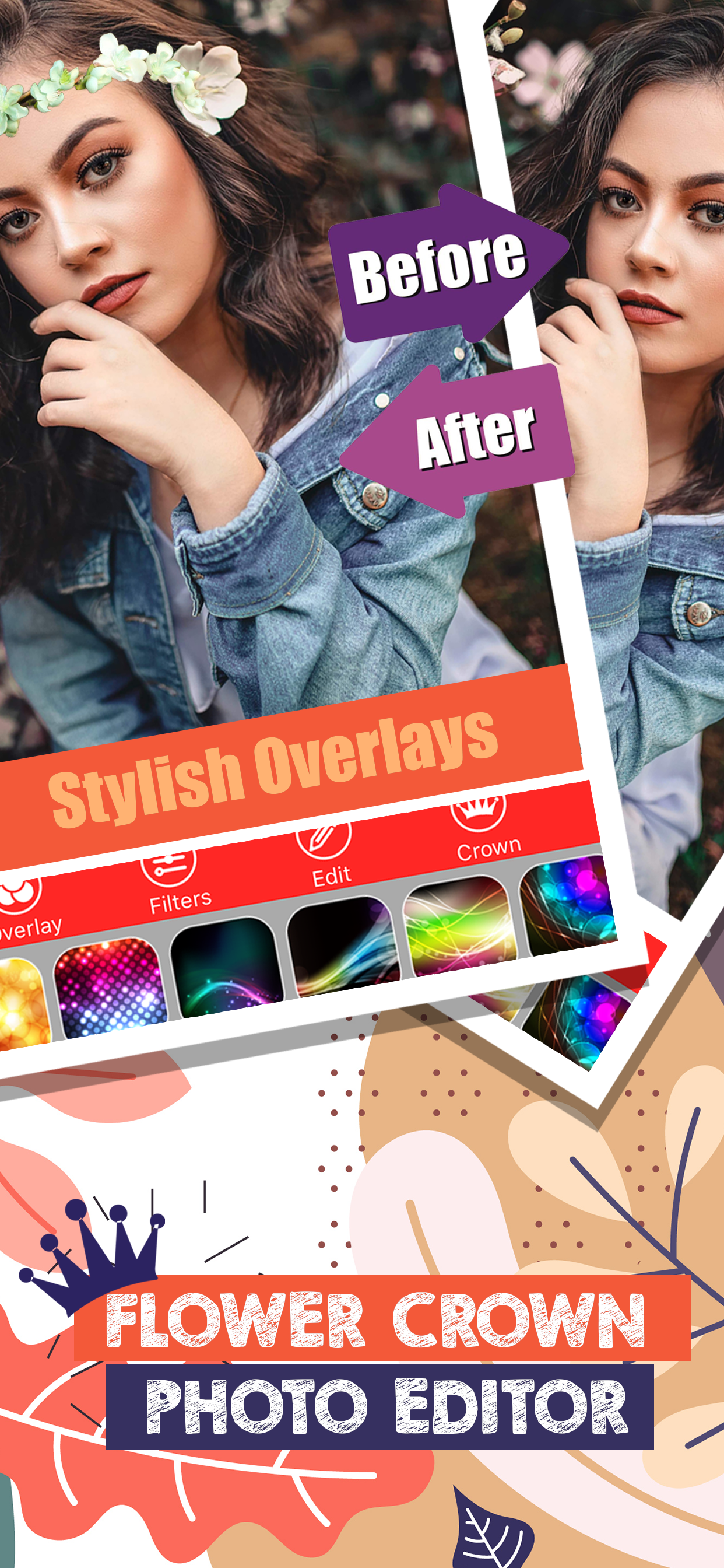 Flower Crown Photo Editors screenshot 4