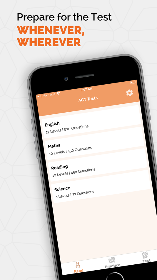#1. ACT Practice Test Master (iOS) 由: Clanelite Technologies