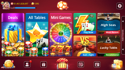 screenshot of DH Poker - Texas Hold'em Poker 3