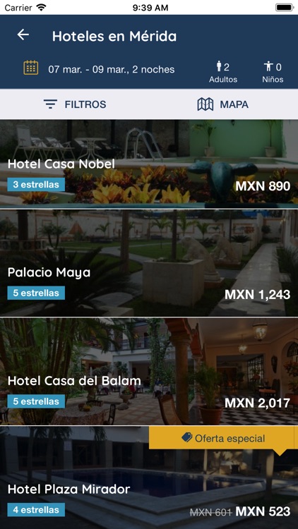 Hoteles Yucatán