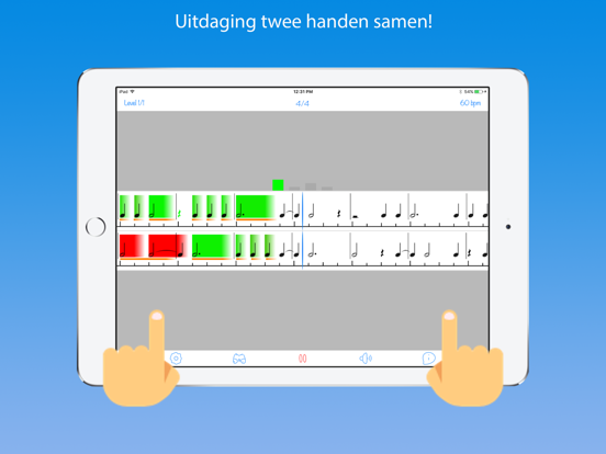 Flying Beat Ritme Trainer iPad app afbeelding 4