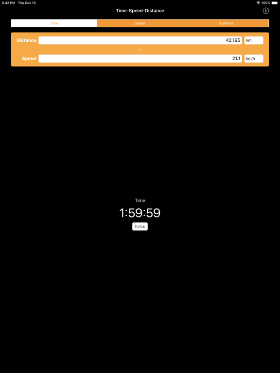 Screenshot #4 pour Time Speed Distance