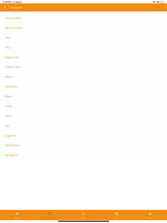 بقالة البريمي iPad screenshot 4 - Shopping app