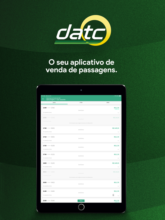 Screenshot #4 pour DATC Passagens