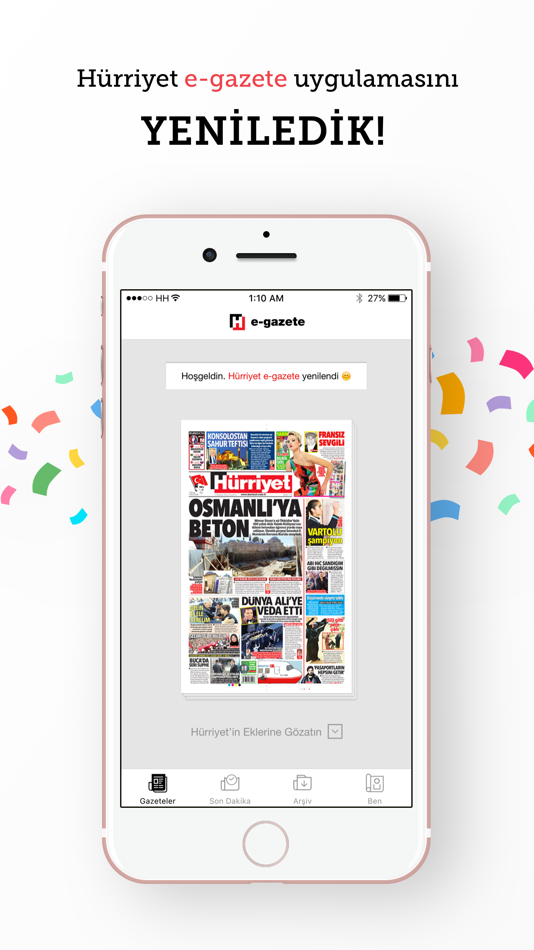 Hürriyet E-Gazete - 5.4.4 - (iOS)