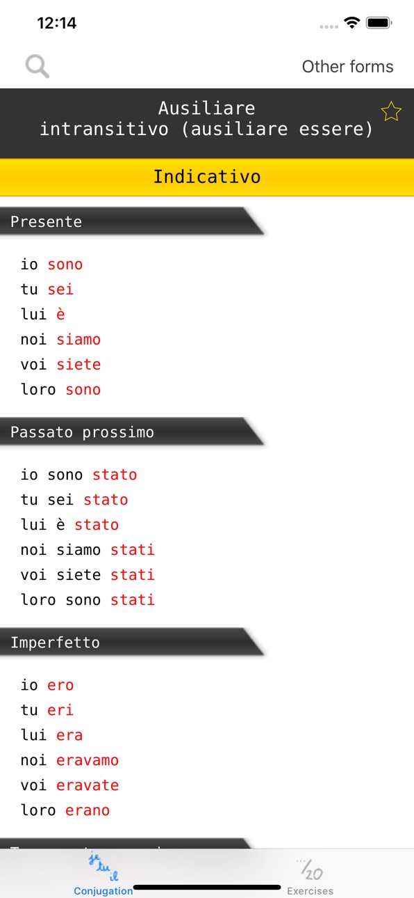 iPhone screenshot