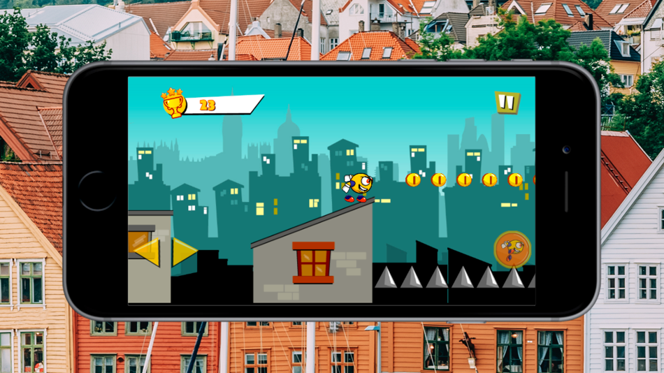 #3. Roof Jumpers (iOS) 来自: Keneth Walters