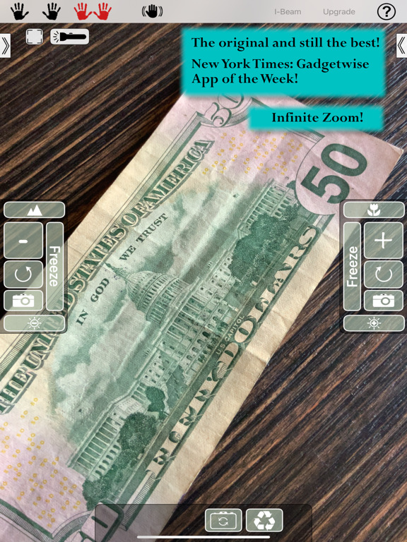 Magnifying Glass +++ Magnifier iPad screenshot 1 - Utilities app