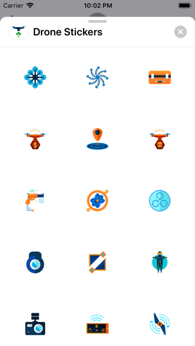 Drone Stickers Screenshot 1