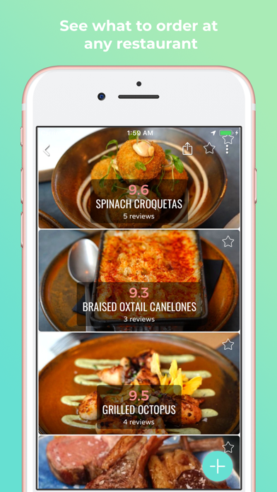 Eaten - The Food Rating App Screenshot
