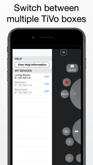 Easy Remote for TiVo iphone bilder 1