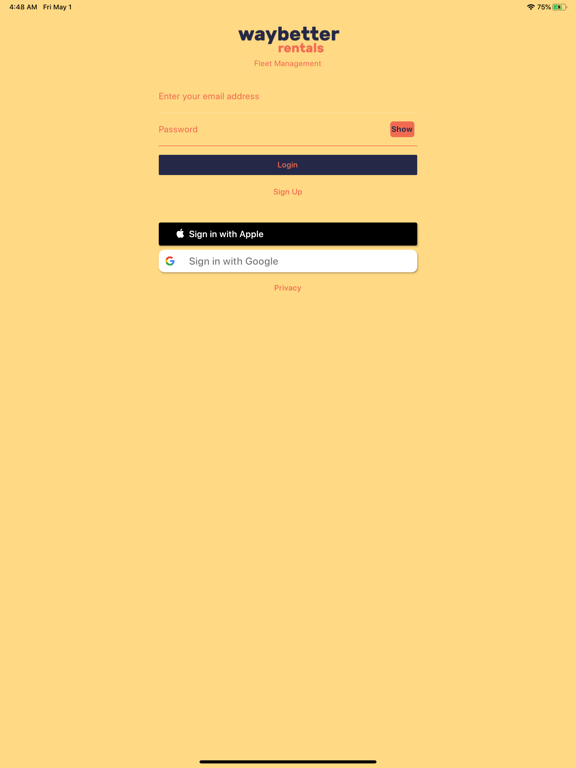 Screenshot #4 pour WayBetter Rentals Fleet Manage