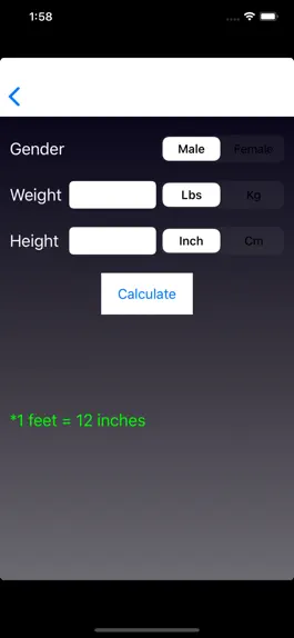 Game screenshot Body Health Calculators mod apk