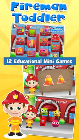 Game screenshot Fireman Toddler Games mod apk