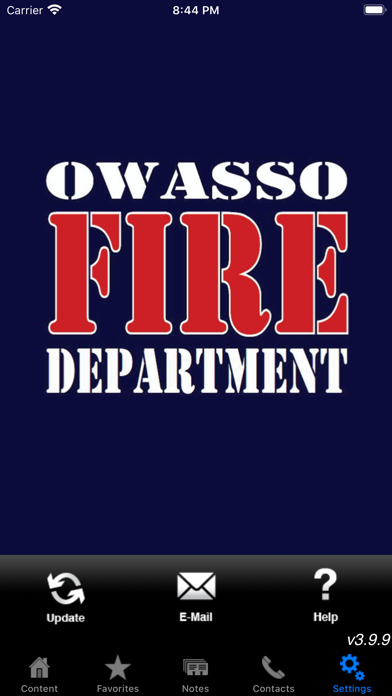 Owasso Fire Department Screenshot