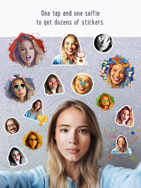 Emolfi: power up any messenger iPad screenshot