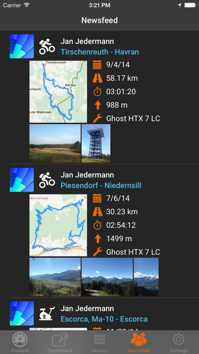 PowerTraxx GPS Tracker Screenshot