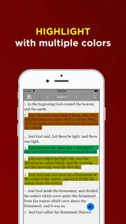 kjv bible offline - audio kjv iphone screenshot 1