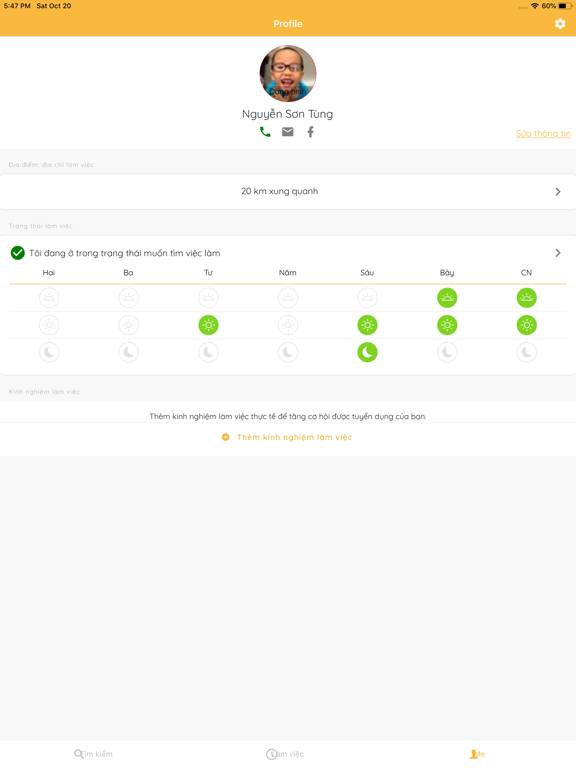 Screenshot #6 pour Viec.Co - Việc làm linh hoạt