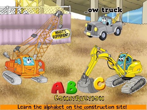 Construction Truck Games ABCのおすすめ画像1